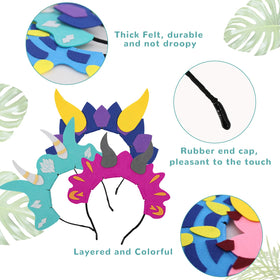 Flying Childhood colorful headbands set creates memorable dress-up moments