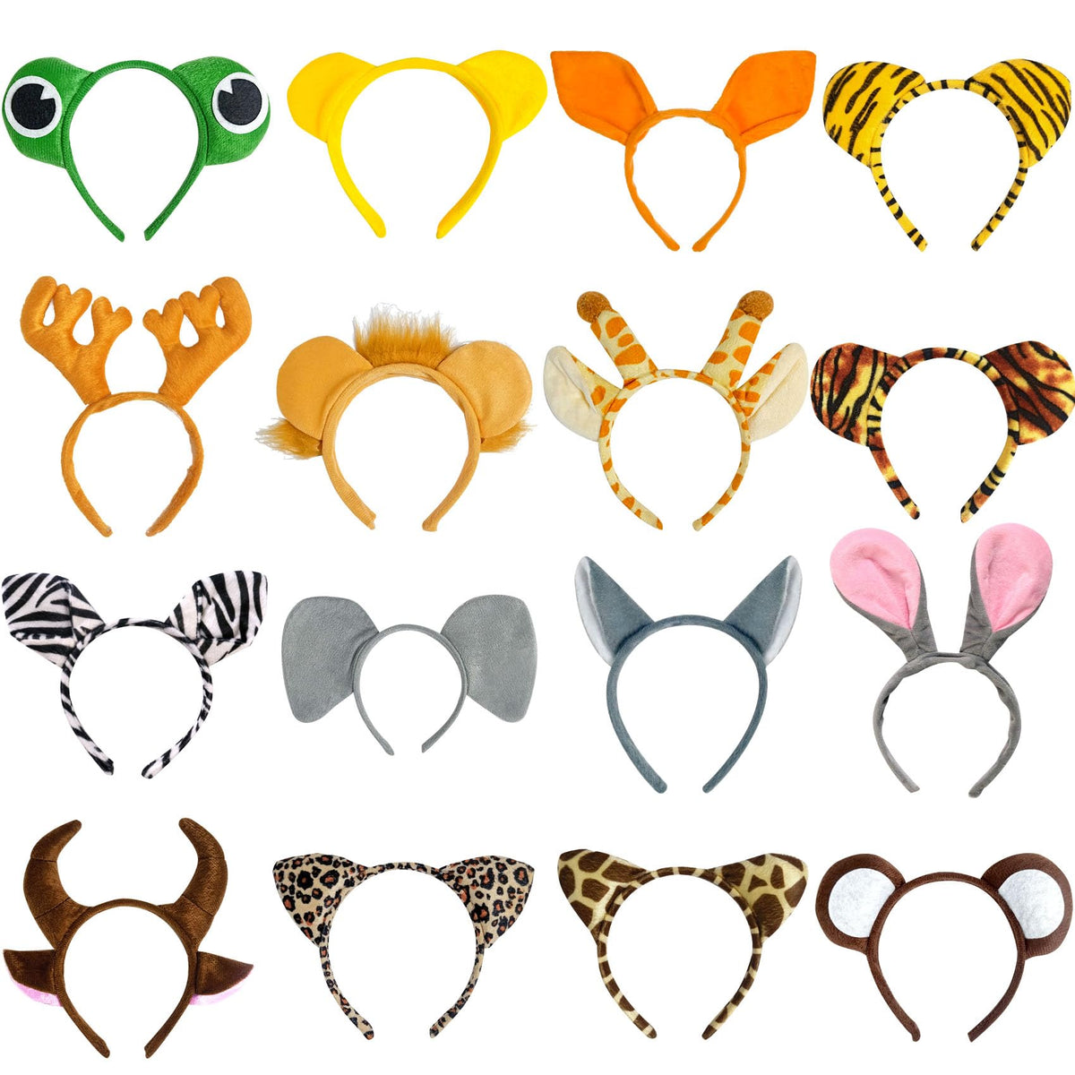 Flying Childhood lion ears headband for lively safari party photos.