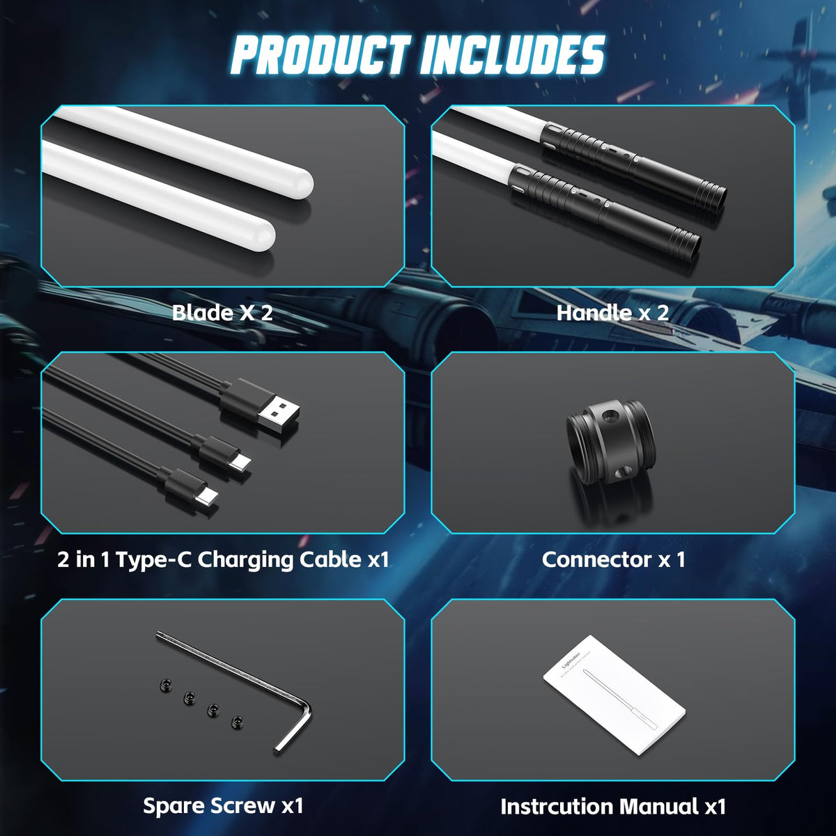FlyQintess tool-free snap-together assembly for easy setup.