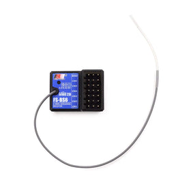 Flysky FS-BS6 internal gyroscope feature aids auto-offset recovery during interference.