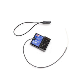 Flysky FS-BS6 side ports for quick, secure cable connections on your RC setup.