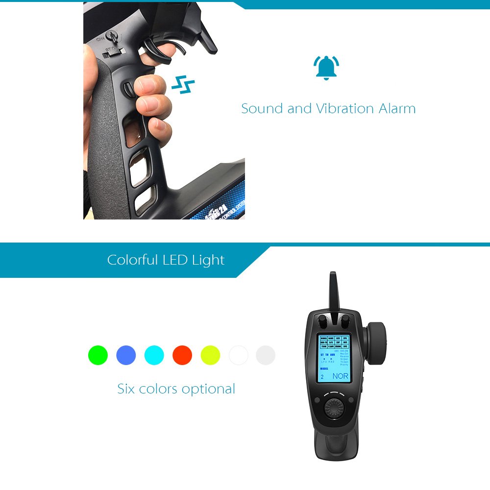 Flysky FS-GT5 F.SAFE protection feature for signal loss safety