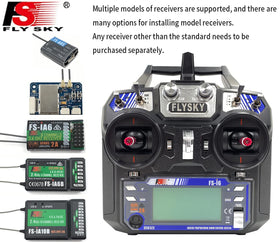 Ideal for RC planes, gliders, helicopters, and quads with AFHDS 2A reliability