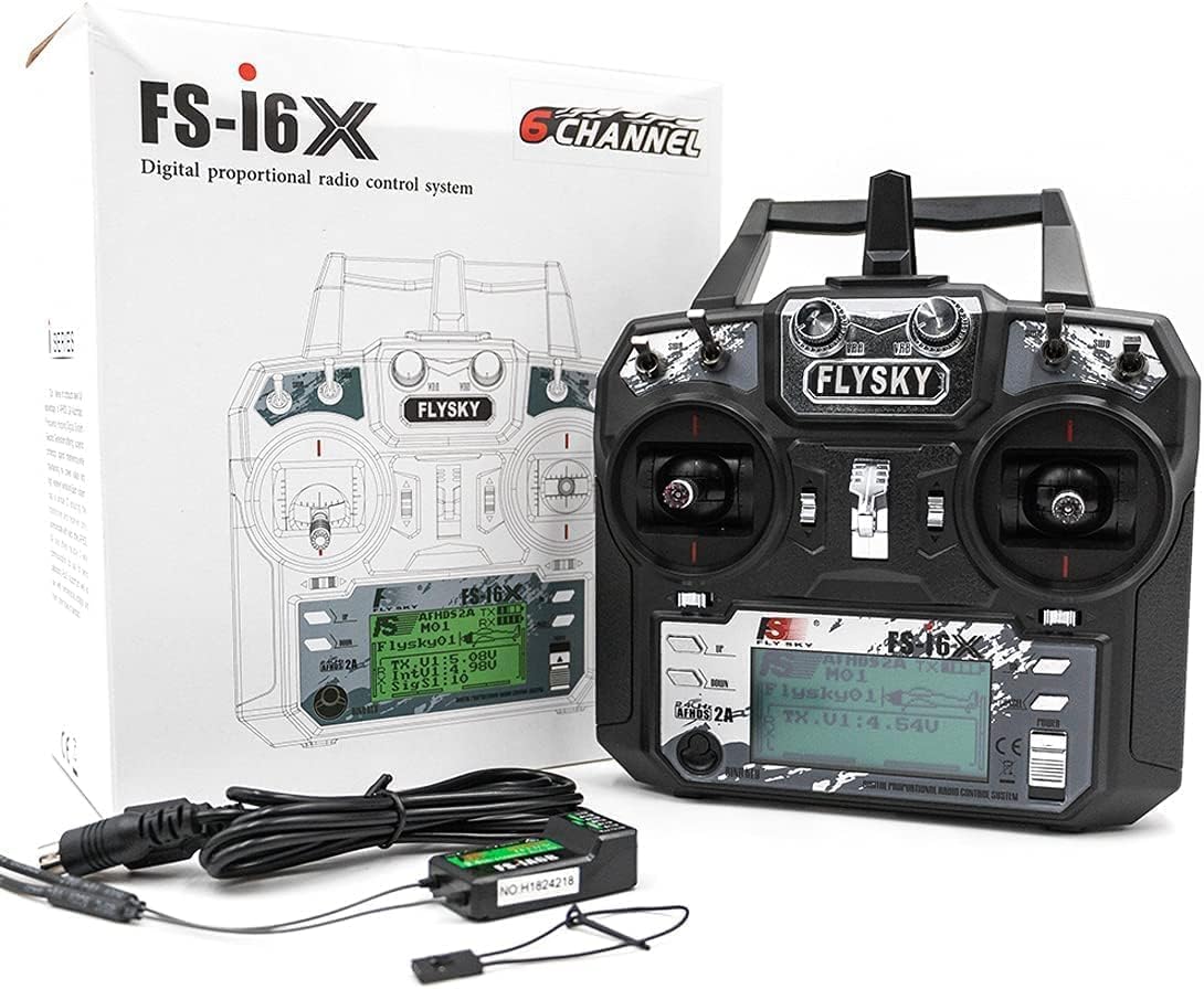Flysky FS-i6X in-use setup supports safe, responsive control during flights.