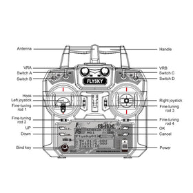 Flysky FS-i6X pairing process keeps devices connected securely.