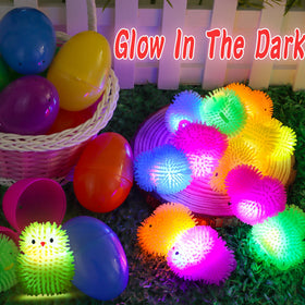 FLYSNK durable LED puffer balls made from TPR and PVC.