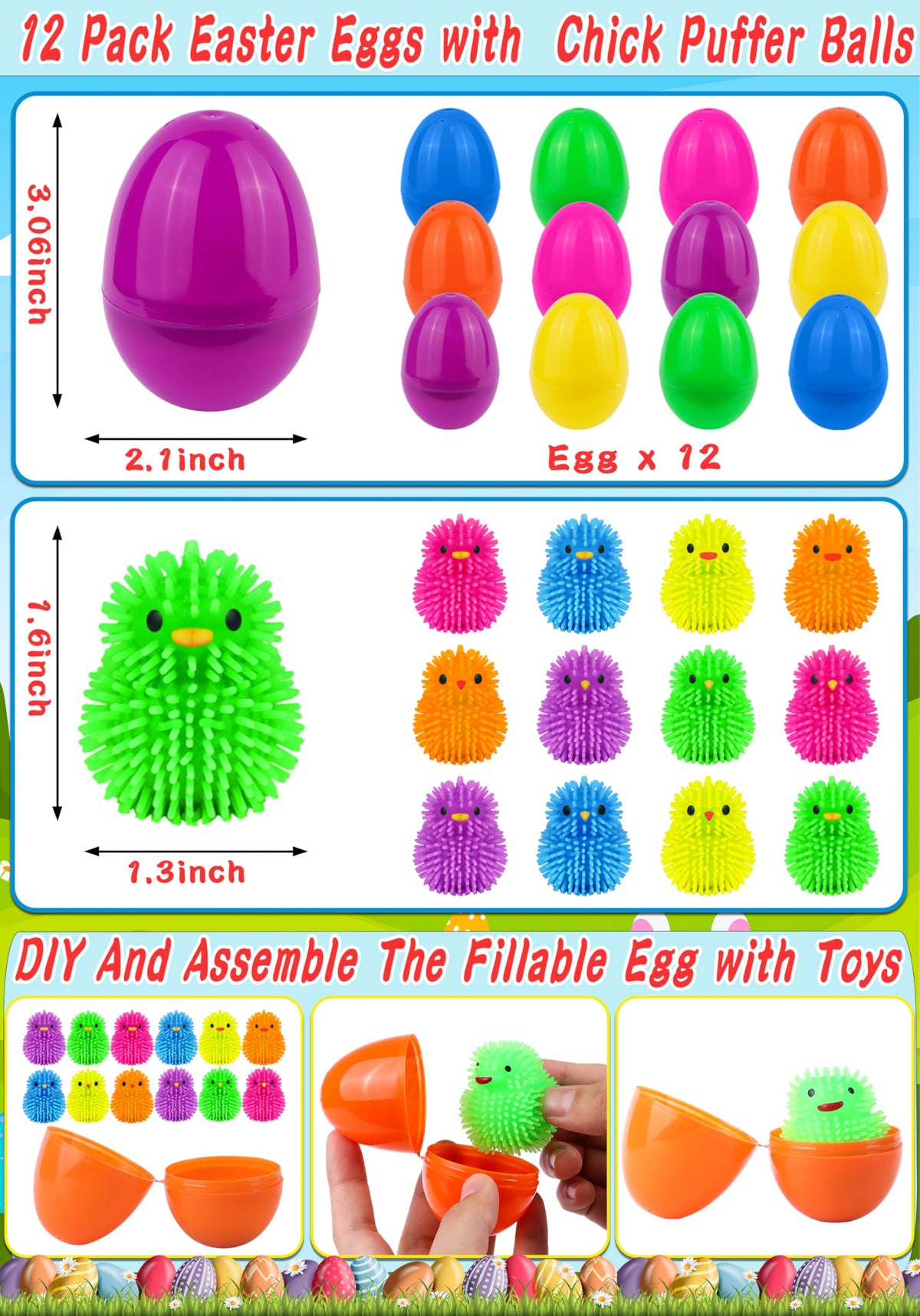 FLYSNK glow-in-the-dark eggs create exciting, interactive egg hunts.