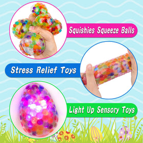 FLYSNK LED stress ball inside adds sensory play and stress relief indoors.