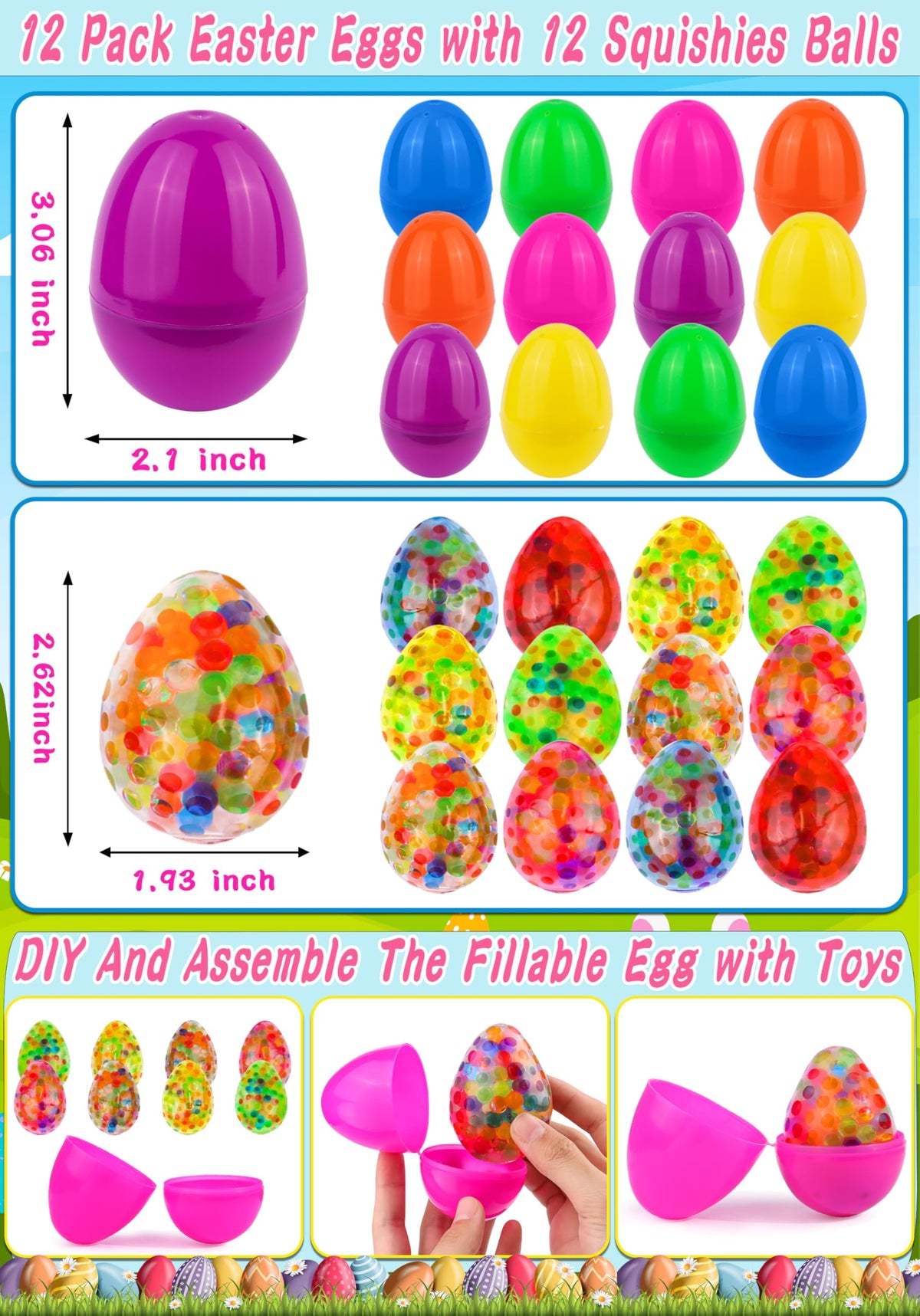 FLYSNK glow-in-the-dark egg is perfect for nighttime hunts and visibility.