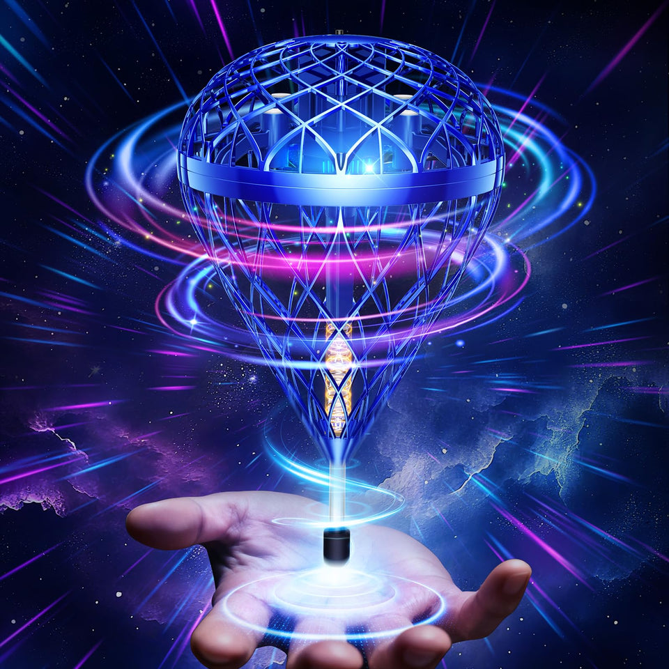 Flystars Cosmic Globe Flying Orb Ball with LED glow for dynamic indoor play