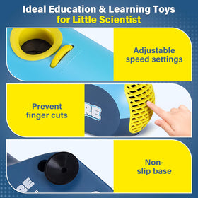 Foamore Airflow STEM Toy power supply included for reliable operation.
