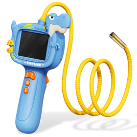 Foamore Kids Endoscope showing 8 LED lights for bright close-ups.