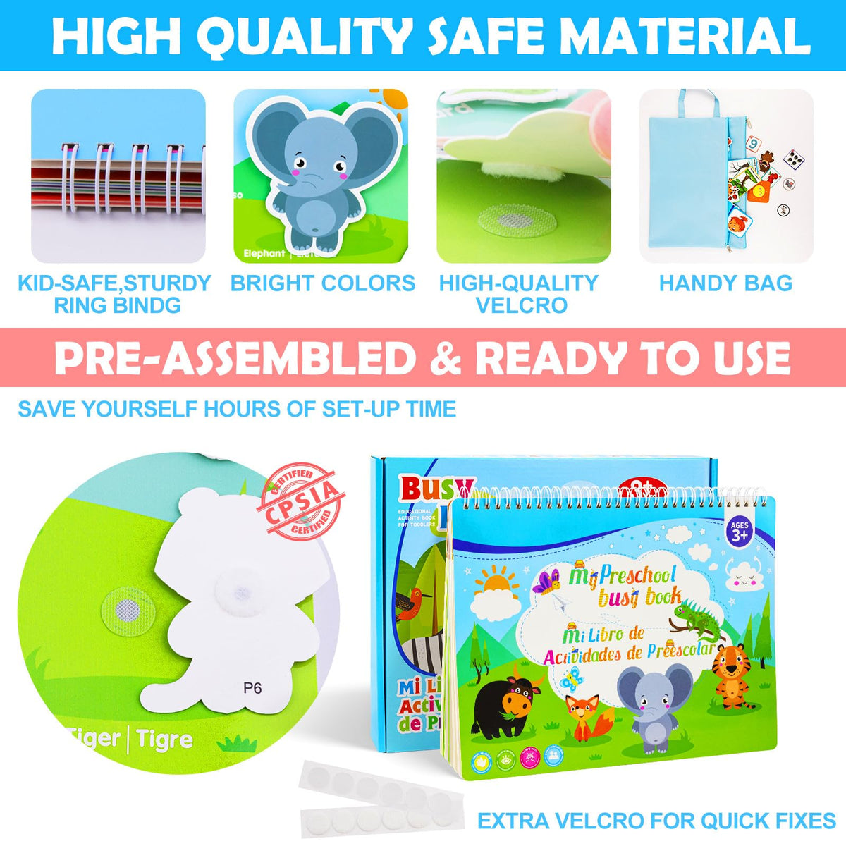 Foayex rounded-edge safety design keeps playtime gentle and kid-safe.