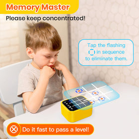 Portable game console offers a compact, handheld gaming option
