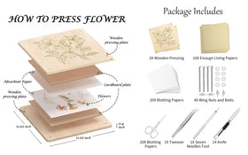 FOCHIER F air-flow needles speed up drying while protecting delicate petals