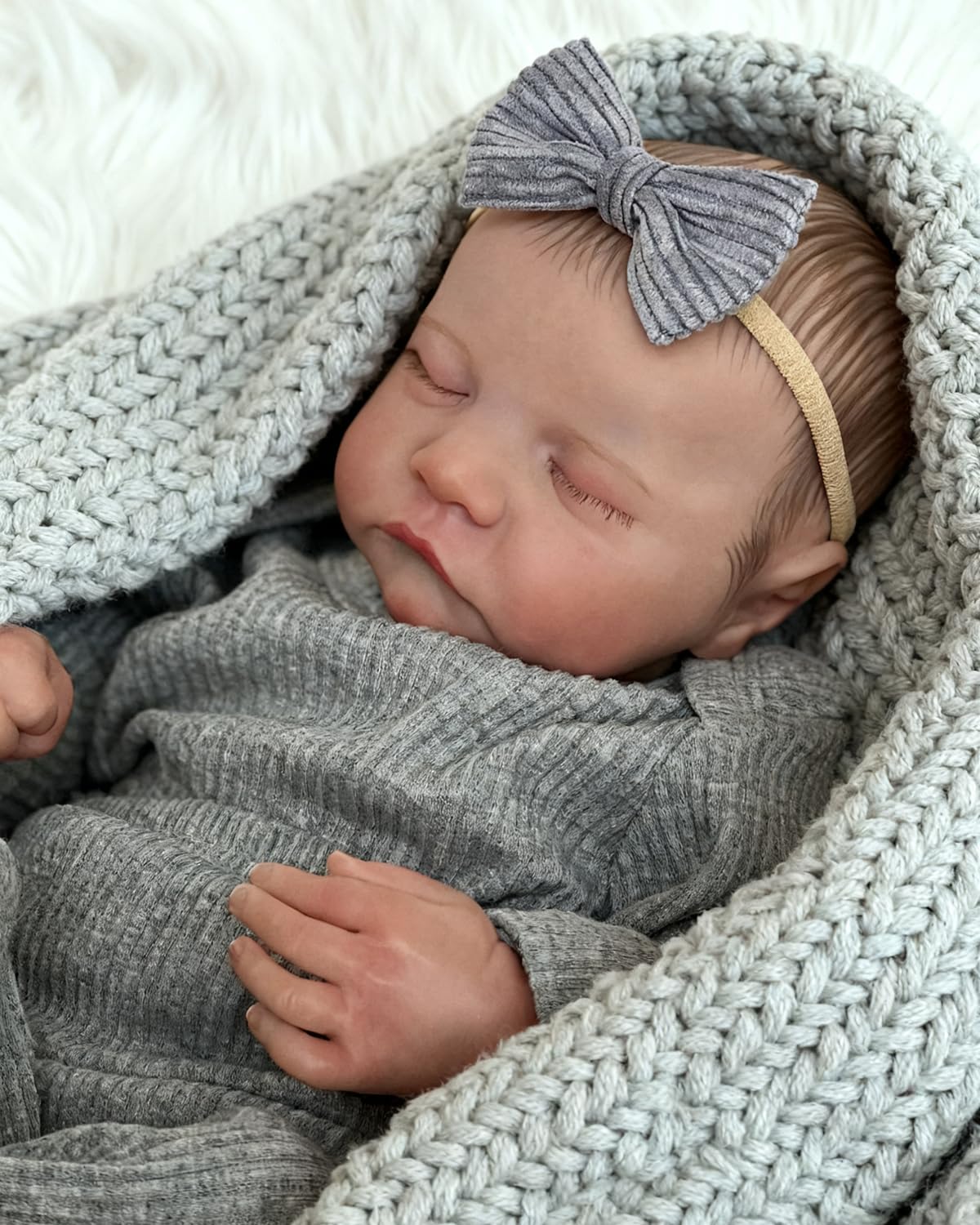 FOCKOF magnetic pacifier included for authentic baby doll moments