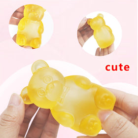 FOCone gummy bear with cat paws detail increases playfulness and grip