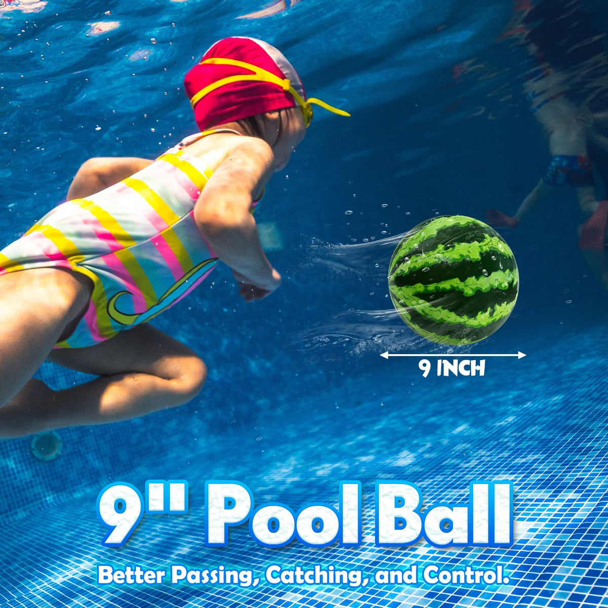 Focusport Underwater Ball family-gathering use sparks shared pool fun.