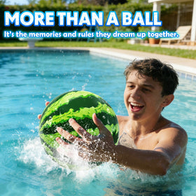 Focusport Underwater Ball underwater-balance-design keeps it submerged for natural dribble flow.
