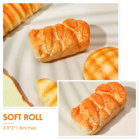 Foilswirl bread stress toy European style bread set for versatile decoration and gifting.