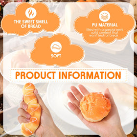 Foilswirl butter bread stress toy—squishy feel ideal for relief and play