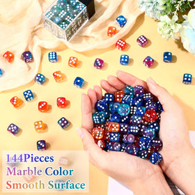 Foilswirl classroom dice support math activities and group play.