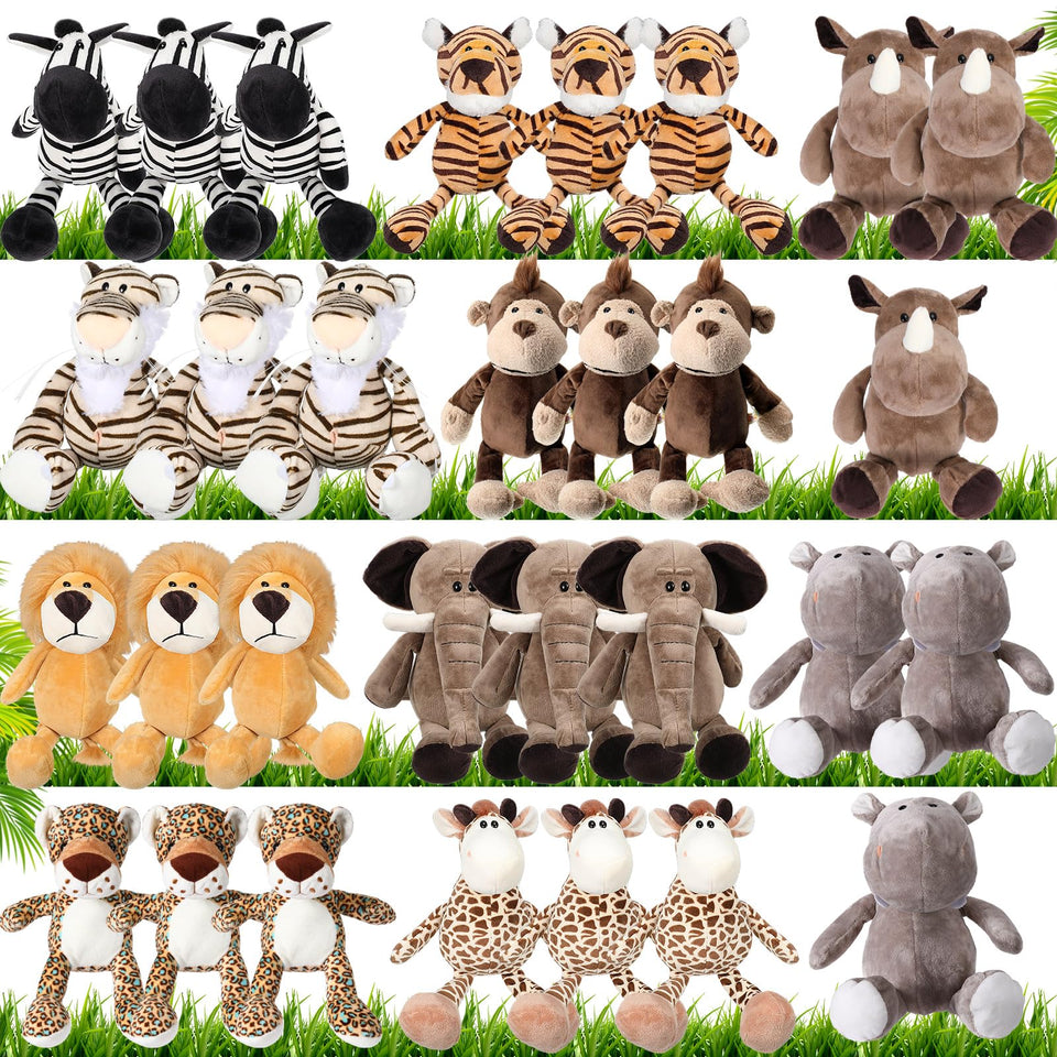 Foilswirl safari plush elephant for imaginative play and cozy decor.