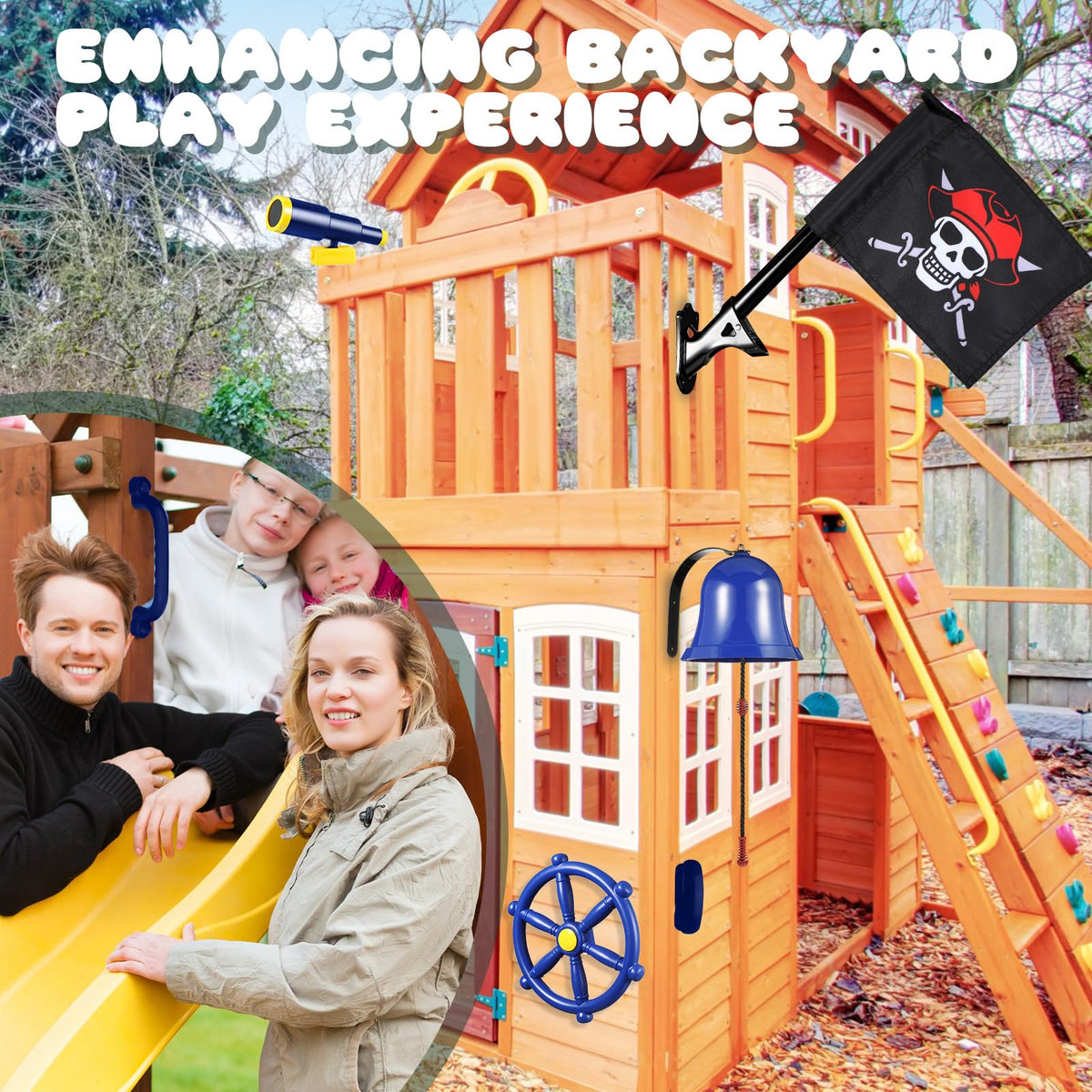 Foilswirl safety handle bars keep little climbers secure during action-packed sessions