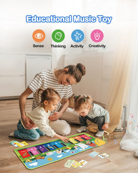 Foki anti-slip soft material keeps little feet safe during dancing.