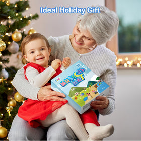 Folding design makes the mat portable for indoor or outdoor fun.