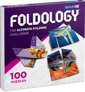 Foldology solve-challenges visual shows satisfying moments when a puzzle clicks