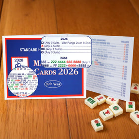 Foleto 2026 mahjong cards full-size-play-surface when unfolded.