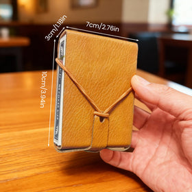 Foleto travel cribbage board open showing the 3-track layout for multiplayer play