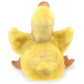 Folkmanis Duckling Hand Puppet yellow, child-friendly pretend play companion