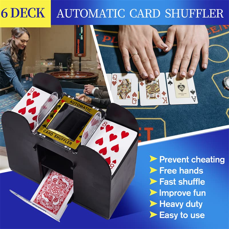 FONBEAR shuffler delivers fast, quiet operation for smooth game nights.