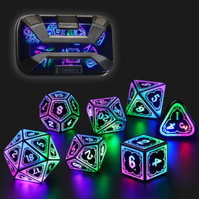 FONVGOGO light-up dice with 4-in-1 LED for clear visibility during DND rounds.