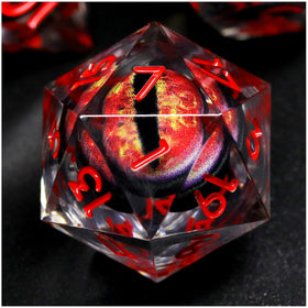 FONVGOGO Sharp Edge DND dice set features precise resin surfaces for reliable gameplay.