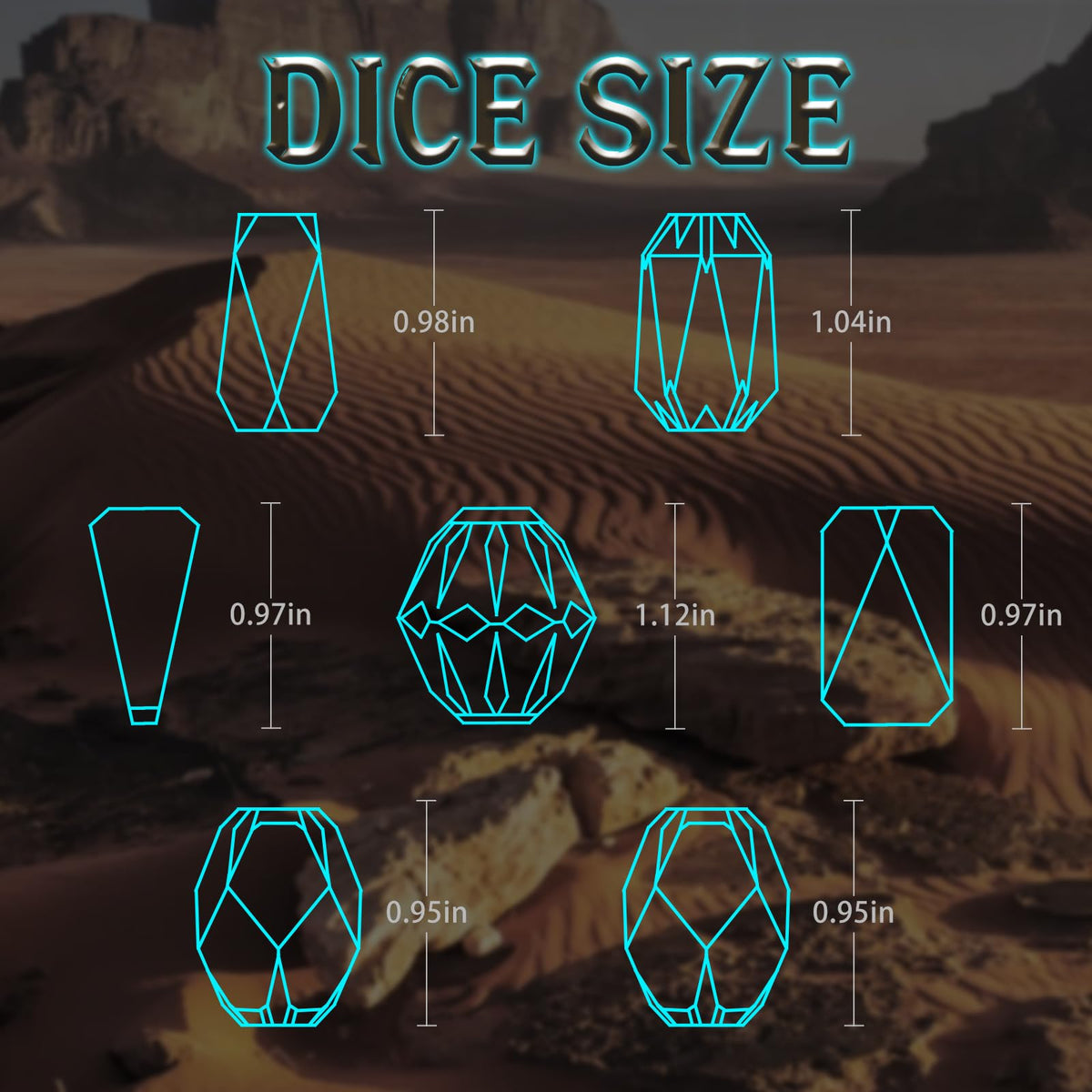 FONVGOGO Stonehenge blue D10 00-90 dice for percentile mapping.