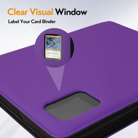 Fonwill binder compatible with MTG, TCG, YGO and 3x4 sleeves.
