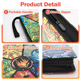 Fonwill PU leather cover provides water resistance and long lasting protection.