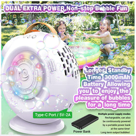 FORALES 500 ml leakproof tank prevents spills during playtime.