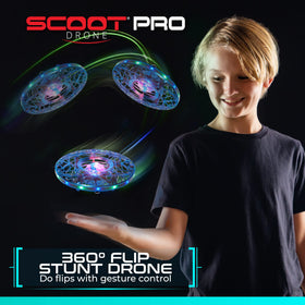 Force1 Scoot Pro USB charging with extra propellers for extended sessions