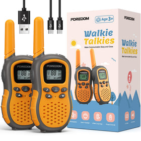 FOREDOM rechargeable walkie-talkies front view for outdoor adventures
