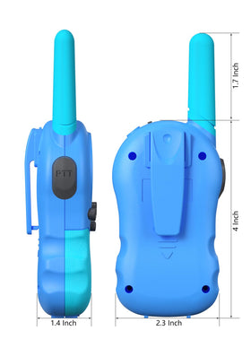 FOREDOM walkie talkie anti-damage plastic designed for safe use.