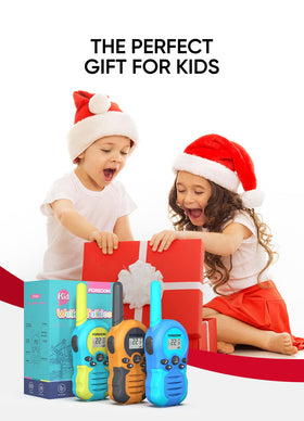 FOREDOM kids walkie talkie VOX hands-free for easy calls.