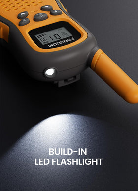 FOREDOM kid-safe design with durable shell for rough outdoor use.