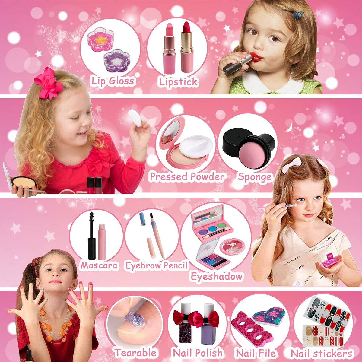 For Ideahome makeup brushes set with soft bristles for gentle application