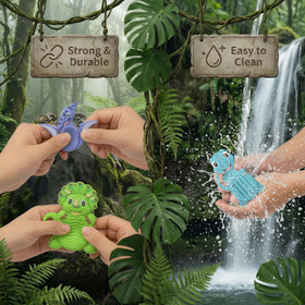 Forlinx durable silicone dinosaur fidget designed for daily use.