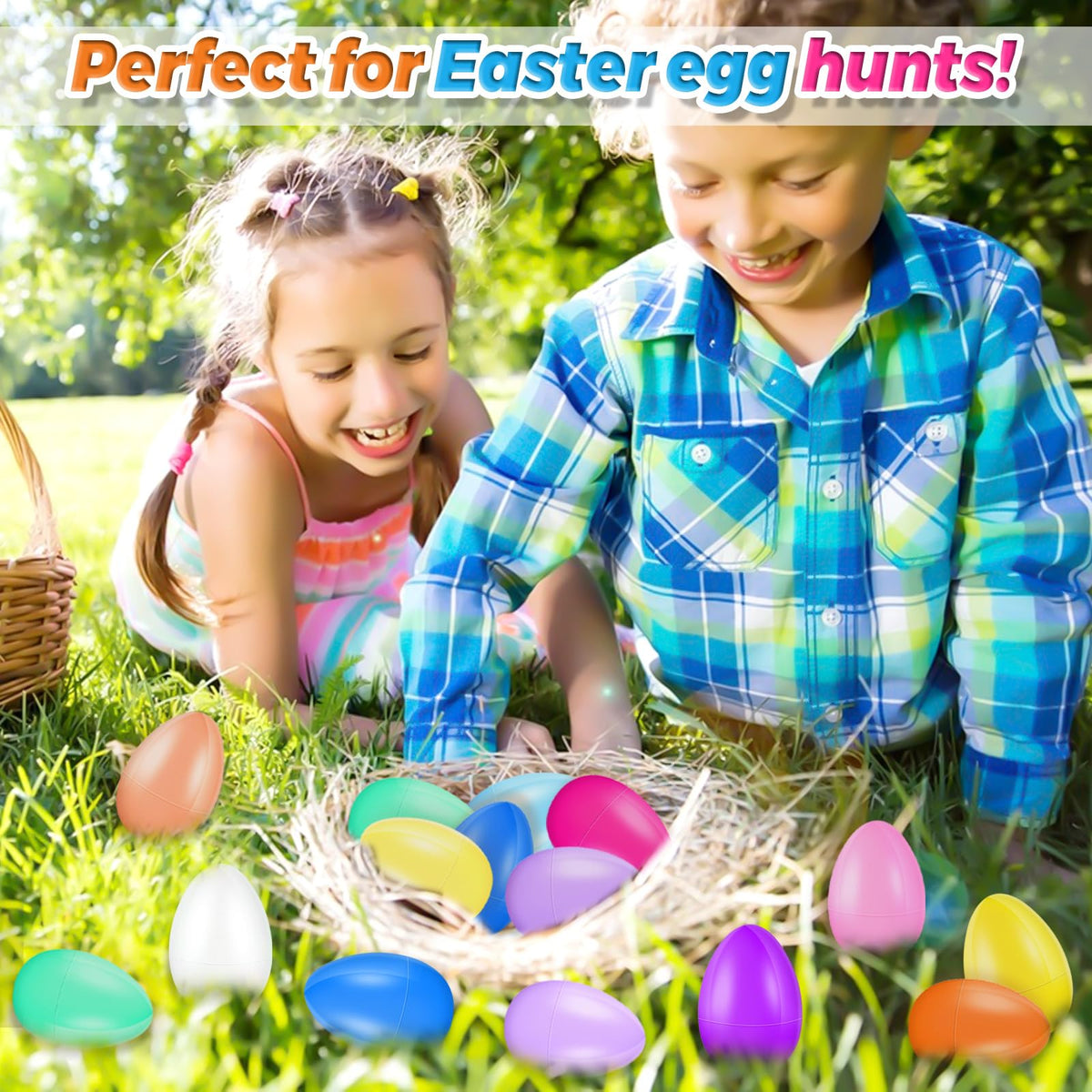 FORLINX Easter eggs ready for classroom prizes and activities.