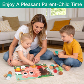 Fortand educational toy set arrives gift-ready for birthdays or holidays.